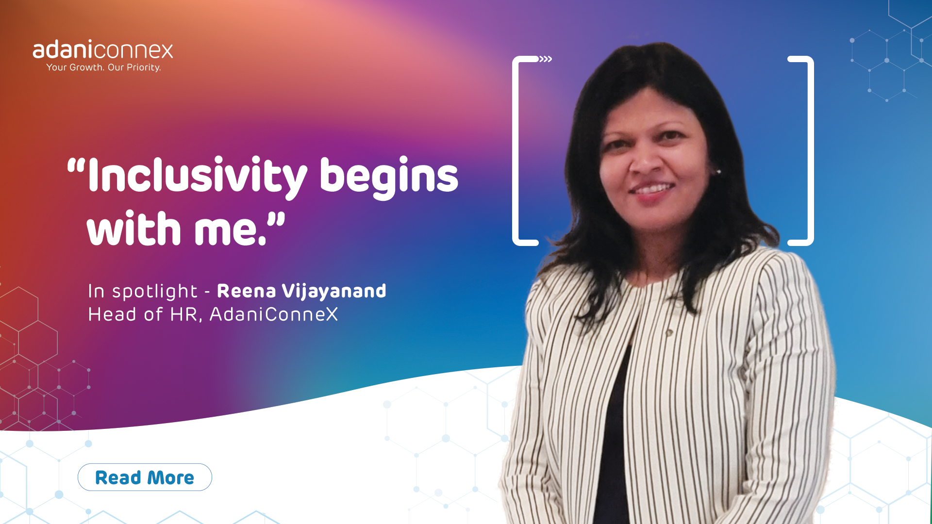 The Power of Women in Tech: Spotlight Reena Vijayanand, Head of HR, AdaniConneX