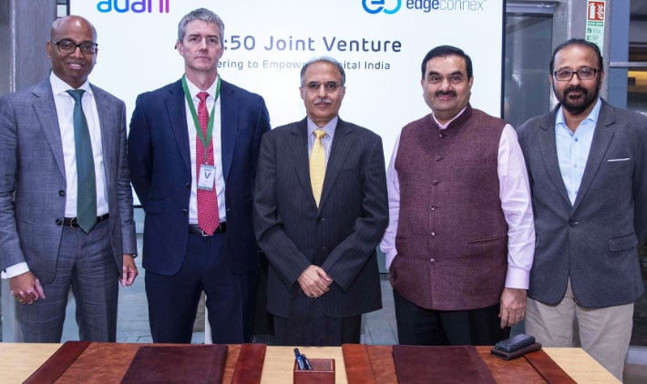 AdaniConneX, a new data center joint venture formed to empower digital India